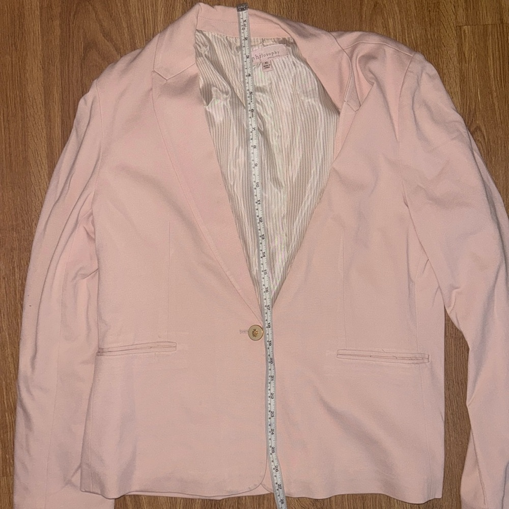 Philosophy Pink Tailored Blazer for Formal Occasions - Picture 7 of 7